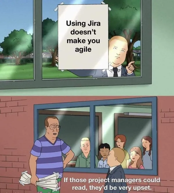 Using Jira does not make you agile
